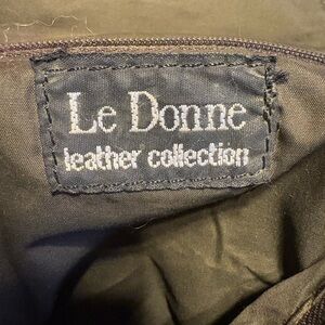 Brown Leather Women's backpack